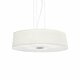 Подвесной светильник Ideal Lux Hilton SP6 Round Bianco. 