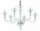 Подвесная люстра Ideal Lux Danieli SP6 Trasparente. 