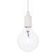 Подвесной светильник Ideal Lux Edison SP1 Bianco. 