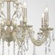 Подвесная люстра Lucia Tucci Barletta 1730.8 Cream White. 