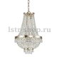 Подвесная люстра Ideal Lux Caesar SP6 Oro. 