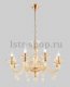 Подвесная люстра Crystal Lux Caetano SP-PL8 Amber. 