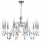 Подвесная люстра Lucia Tucci Maya 4450.10 Chrome. 