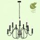 Подвесная люстра Lussole Lgo Roosevelt GRLSP-8198. 