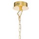 Подвесной светодиодный светильник Lucia Tucci Naomi 4750.1 Gold. 