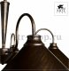 Подвесная люстра Arte Lamp Cone A9330LM-5BR. 