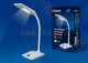 Настольная лампа (UL-00002232) Uniel TLD-545 Grey-White/LED/350Lm/3500K. 