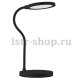 Настольная лампа (UL-00003339) Uniel TLD-553 Black/LED/400Lm/4500K/Dimmer/USB. 