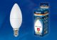 Лампа светодиодная Uniel (UL-00001570) E14 6W 4000K матовая LED-C37-6W/WW+NW/E14/FR PLB01WH. 
