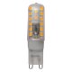 Лампа светодиодная Наносвет G9 2,8W 3000K прозрачная LC-JCD-2.8/G9/830 L226. 