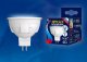 Лампа светодиодная Uniel (UL-00002422) GU5.3 6W 4000K матовая LED-JCDR 6W/NW/GU5.3/FR PLP01WH. 