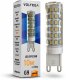 Лампа светодиодная Voltega G9 10W 2800К прозрачная VG9-K1G9warm10W 7038. 