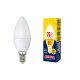 Лампа светодиодная Volpe (UL-00003804) E14 9W 3000K матовая LED-C37-9W/WW/E14/FR/NR. 