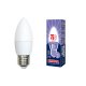 Лампа светодиодная Volpe (UL-00003805) E27 9W 6500K матовая LED-C37-9W/DW/E27/FR/NR. 