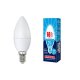 Лампа светодиодная Volpe (UL-00003795) E14 7W 4000K матовая LED-C37-7W/NW/E14/FR/NR. 