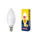 Лампа светодиодная Volpe (UL-00003796) E14 7W 3000K матовая LED-C37-7W/WW/E14/FR/NR. 