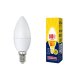Лампа светодиодная Volpe (UL-00003812) E14 11W 3000K матовая LED-C37-11W/WW/E14/FR/NR. 
