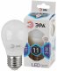 Лампа светодиодная ЭРА E27 5W 4000K матовая LED P45-11W-840-E27. 