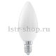 Лампа светодиодная Eglo диммируемая E14 6W 3000K матовая 11581. 