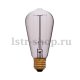 Лампа накаливания E27 60W прозрачная 053-228. 