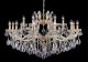 Подвесная люстра Crystal Lux Hollywood SP12+6 Gold. 