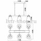 Подвесной светильник Rivoli Spartacus 5017-206. 