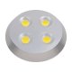Потолочный светодиодный светильник Horoz 4x8W 6400K серебро 016-024-0032 (HL637L). 