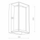 Уличный настенный светодиодный светильник ST Luce Cubista SL077.411.01. 