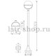 Уличный столб Arte Lamp Monaco A1496PA-1BK. 