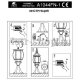 Наземный Arte Lamp Atlanta A1044FN-1BG. 