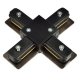 Коннектор X-образный (UL-00001282) Volpe UBX-Q121 K41 Black 1 Polybag. 