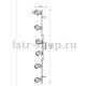 Трековая система Arte Lamp Lente A1314PL-6WH. 