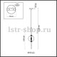 Подвесной светильник Odeon Light Lazia 4685/1. 