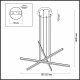 Подвесной светодиодный светильник Odeon Light Rudy 3890/48L. 