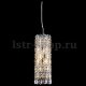 Подвесной светильник Crystal Lux Lirica SP3 Chrome/Gold-Transparent. 