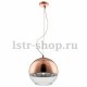 Подвесной светильник Crystal Lux Woody SP1 D300 Copper. 