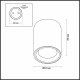 Уличный светильник Odeon Light Aquana 4206/1C. 