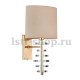 Бра Crystal Lux ARMANDO AP1.2 GOLD. 