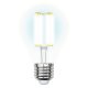 Лампа светодиодная филаментная Volpe (UL-00005898) E27 23W 4000K прозрачная LED-A70-23W/4000K/E27/CL PLS02WH. 