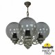 Уличный подвесной светильник Fumagalli Sichem/Bisso/G250 3L G25.120.S30.BZE27. 