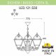 Уличный подвесной светильник Fumagalli Sichem/Cefa 3L U23.120.S30.BXF1R. 