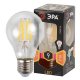 Лампа светодиодная филаментная ЭРА E27 9W 2700K прозрачная F-LED A60-9W-827-E27. 