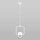 Подвесной светодиодный светильник Eurosvet 50165/1 LED белый/серебро 4690389141218. 