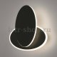 Настенный светодиодный светильник Eurosvet Twirl 90315/2 черный. 