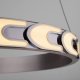 Подвесной светодиодный светильник Eurosvet Chain 90164/1 сатин-никель. 