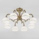 Потолочная люстра Eurosvet Caldera 60106/8 античная бронза. 