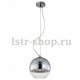 Подвесной светильник Crystal Lux Woody SP1 D200 chrome. 