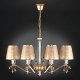 Подвесная люстра Eurosvet Alcamo 60103/8 перламутровое золото. 