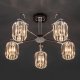 Потолочная люстра Eurosvet Tenia 70090/5 графит. 