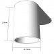 Точечный светильник Italline Il202 202511-11 white. 